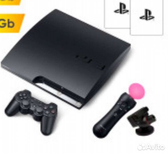 Игровая приставка ps3 с играми