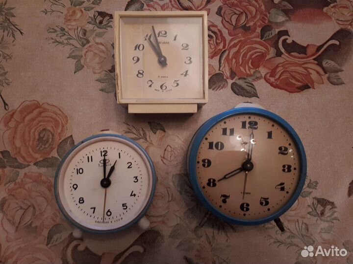 Будильники СССР