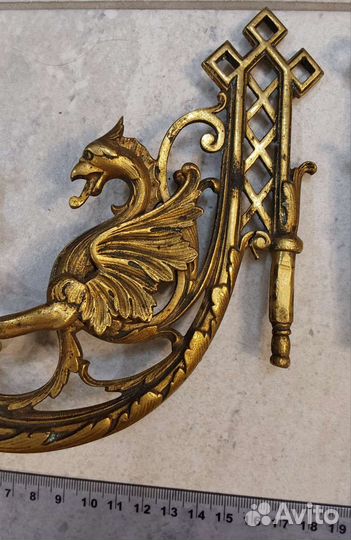 Старинные канделябры/подсвечники Гриффон