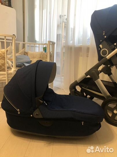 Коляска stokke trailz и автолюлька Maxi-Cosi Citi
