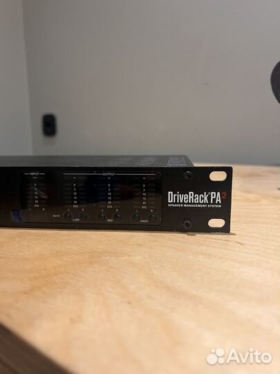 DBX DriveRack PA2 (спикер процессор )