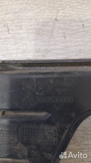 Накладка птф правая Volkswagen Polo С 2014 По 2020