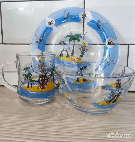 Набор детской посуды 