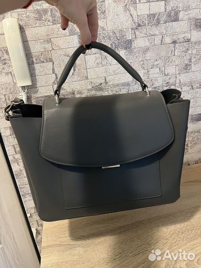 Сумка серая