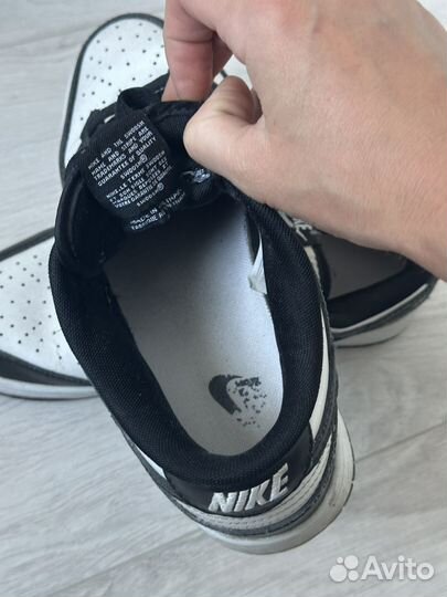 Кроссовки nike dunk low panda