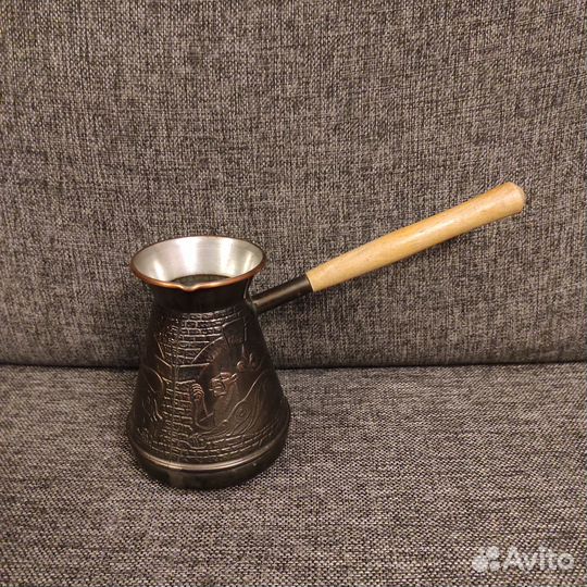 Джезва медная СССР и турки из нержавейки