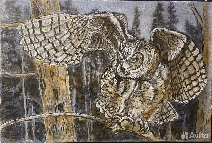 Картина маслом на холсте