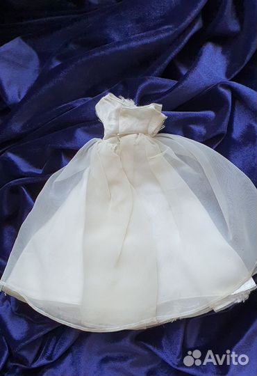 Винтажное свадебное платье для Барби