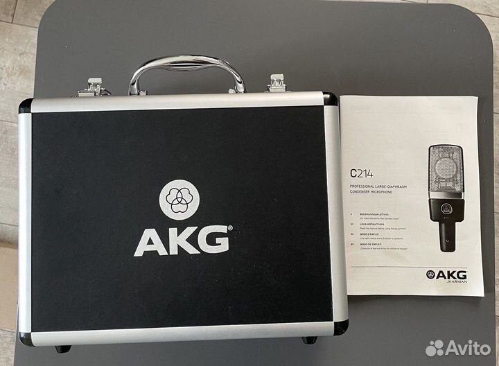 Студийный микрофон AKG C214 + допы