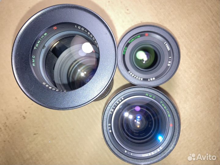 Кинообъективы Tokina 17mm и 28-85mm