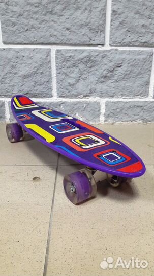 Пенни борд графити