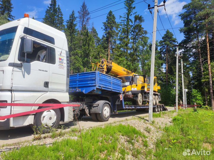 Перевозка негабаритных и тяжеловесных грузов