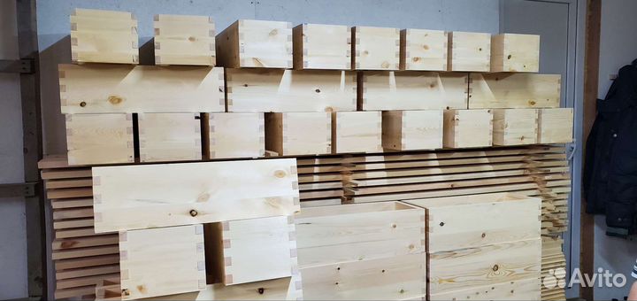 Ящик деревянный