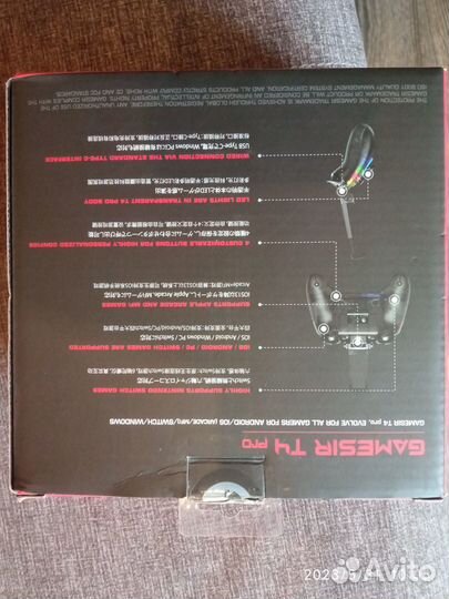 Беспроводной геймпад для пк/Android/iOs/Nintendo