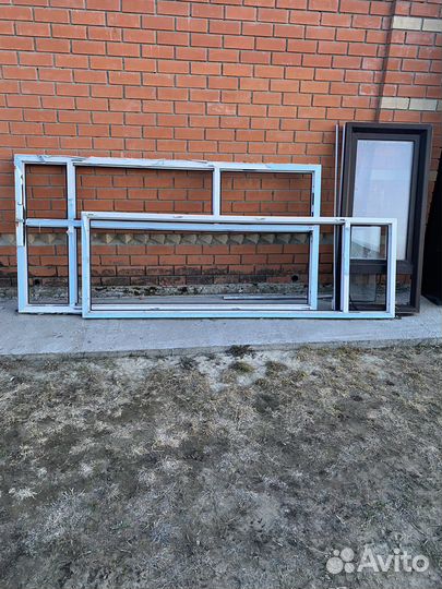 Оконные рамы пластиковые бу