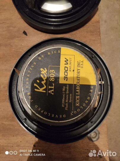 Динамики Kicx AL 803 W300