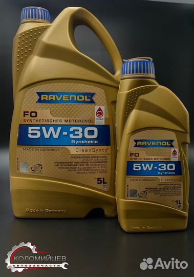 Масло моторное ravenol FO 5W-30