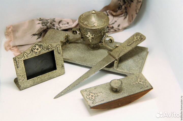 Винтаж: Старинный набор для письма 