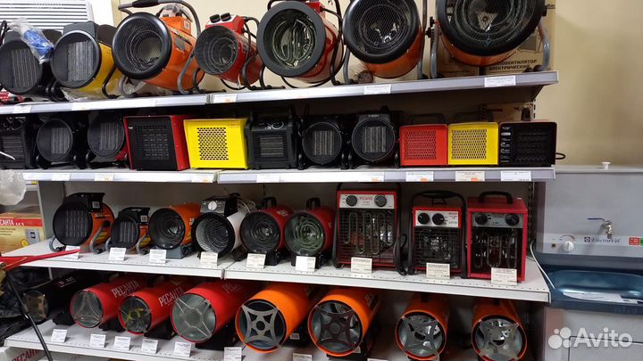 Пушка тепловая электрическая Кратон ек 2-200 2кВт