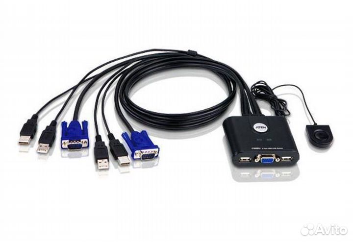 Квм переключатель Aten kvm CS22U