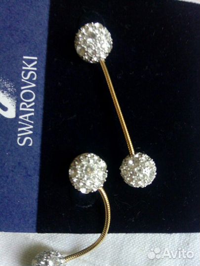 Серьги swarovski