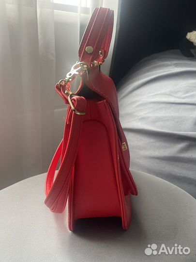 Сумка женская красная