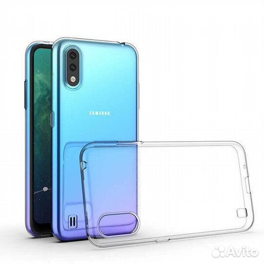 Чехол-Накладка LuxCase для Samsung A01 прозрачный
