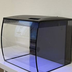 Аквариум fluval 34 л + оборудование + декор