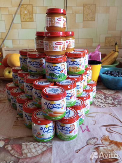 Детское питание агуша овощные