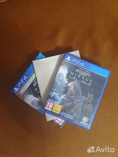 Assassins creed mirage ps4 диск