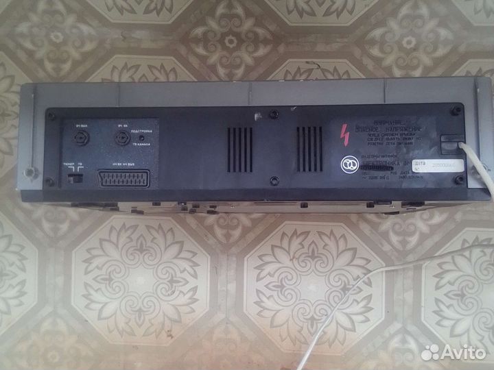 Видеомагнитофон СССР 