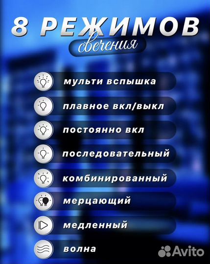 Гирлянда штора 3х2