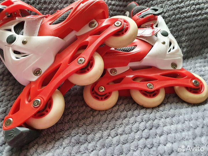 Ролики детские раздвижные р27-30. Коньки роликовые