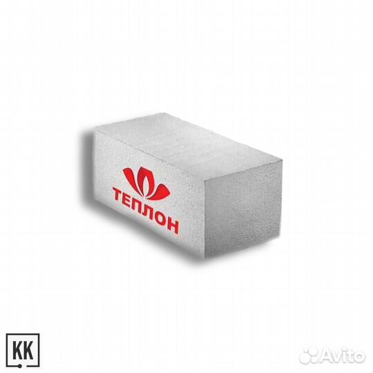 Газоблок Теплон D400 гладкий