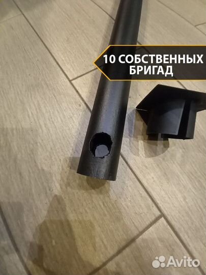 Винтовые сваи под забор, теплицу, беседку