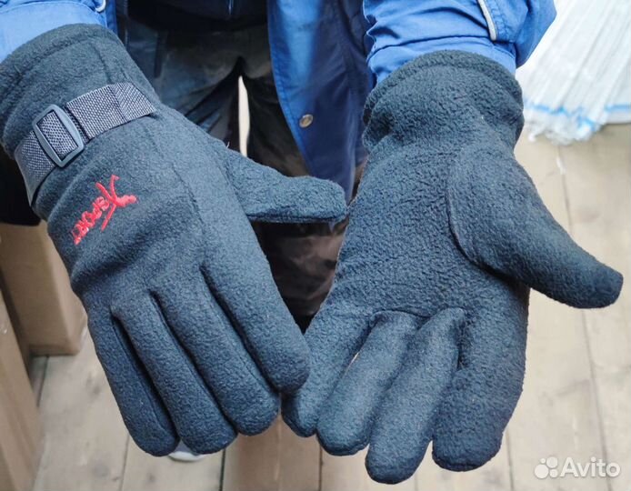 Перчатки флисовые