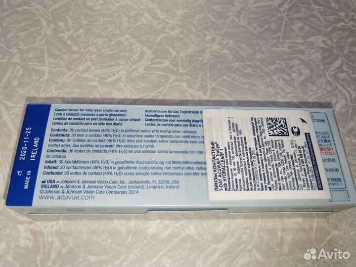 Линзы контактные однодневные Acuvue Tru Eye -6.00