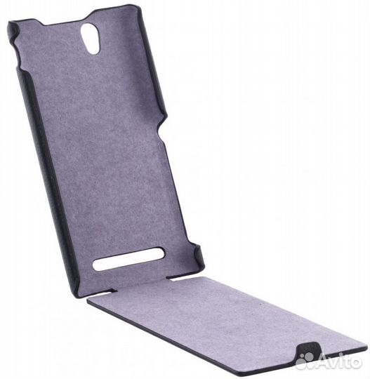 Флип-Кейс (Чехол) для Sony Xperia C3 (черный)