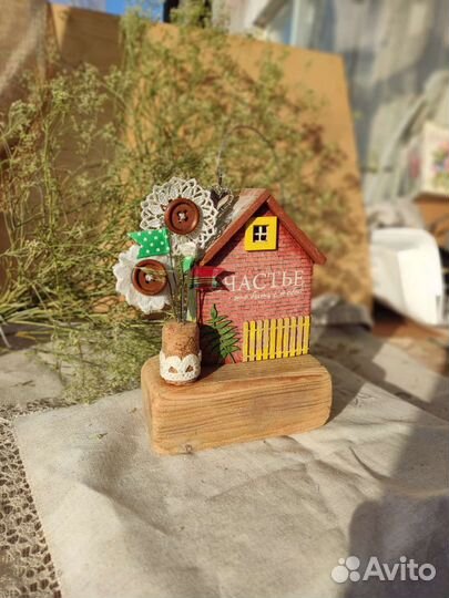 Домик интерьерный для декора