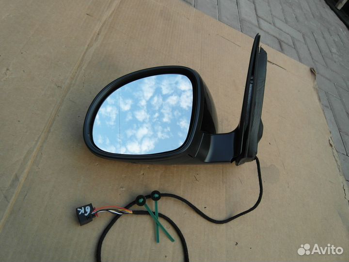 Зеркало левое 6 кон Аналог Volkswagen Tiguan 07-16