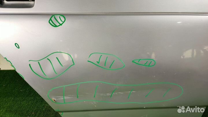 Дверь задняя правая Лада 2110