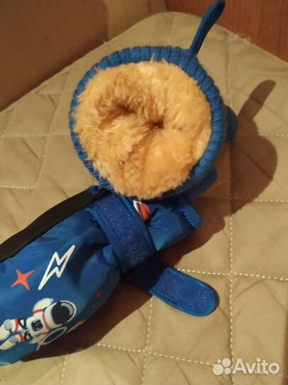 Варежки зимние детские непромокаемые