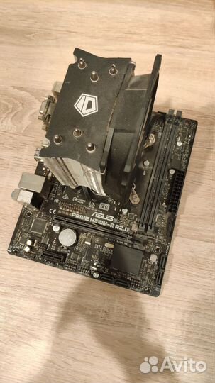 Intel core i3 9100f + Asus Prime H310M-R2.0+ башня