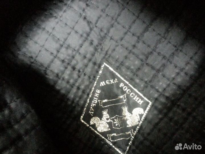 Шапка норковая мужская