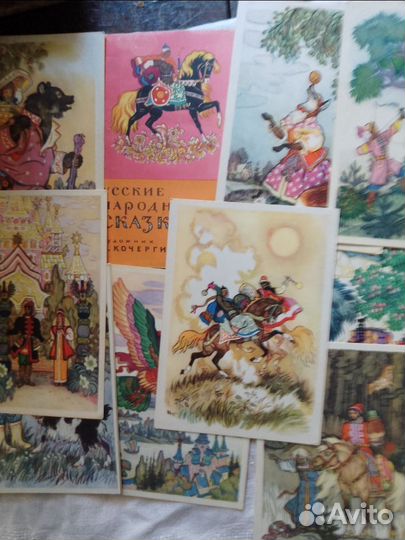 Наборы открыток палех
