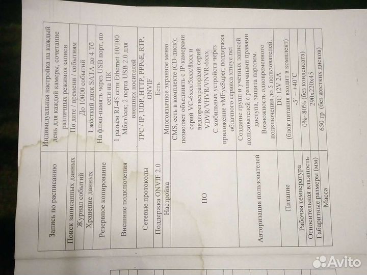 Видеонаблюдение 8-ми канальное