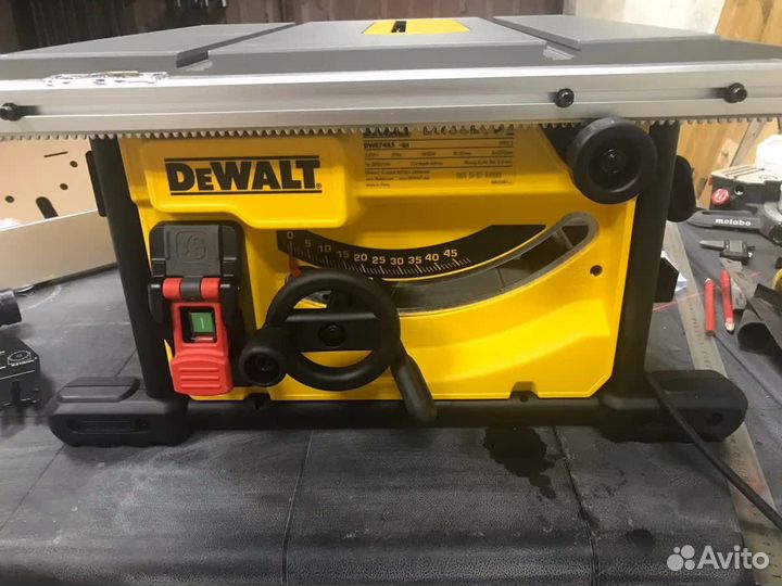 Пила настольная dewalt DWE7485