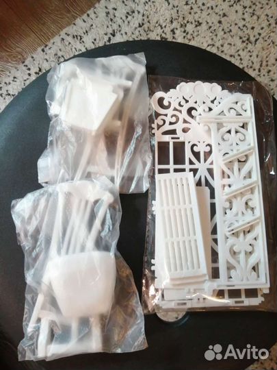 Мебель для барби (стойка для обуви и 2 стула)