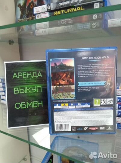 Minecraft Legends Deluxe Edition диск PS4