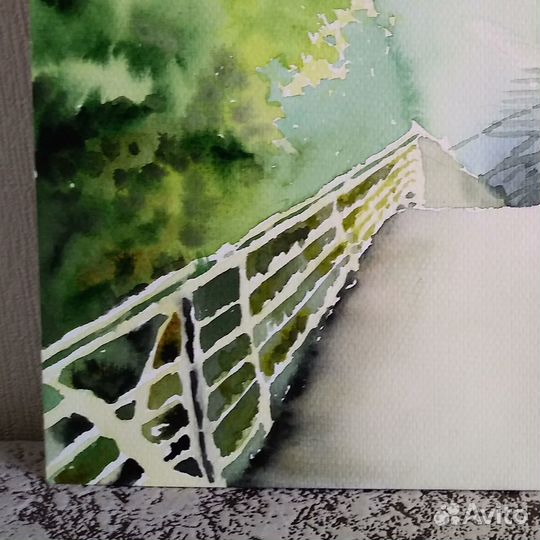 Картина акварельная 